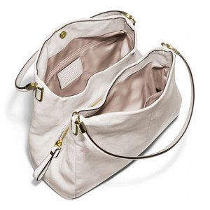 Coach Madison Small Phoebe Leather Shoulder Bag